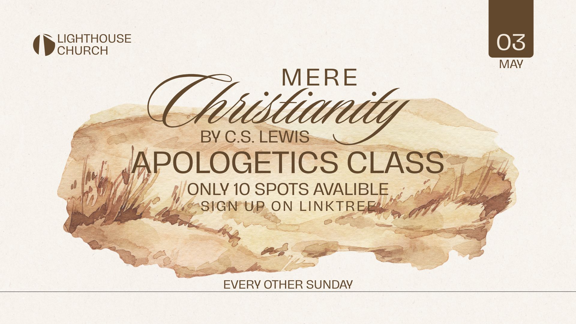LIGHTHOUSE APOLOGETICS CLASS